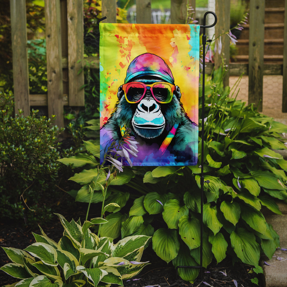 Hippie Animal Gorilla Garden Flag