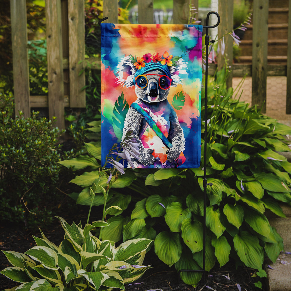 Caroline's Treasures Koala Garden Flag - Hippie Aniimals - Animal-Themed Yard Decor