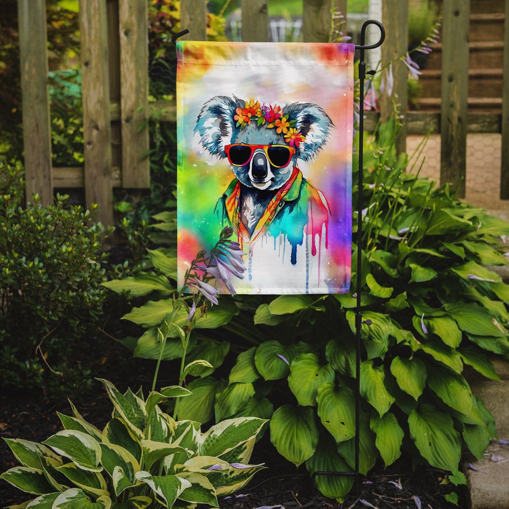 Caroline's Treasures Koala Garden Flag - Hippie Aniimals - Animal-Themed Yard Decor