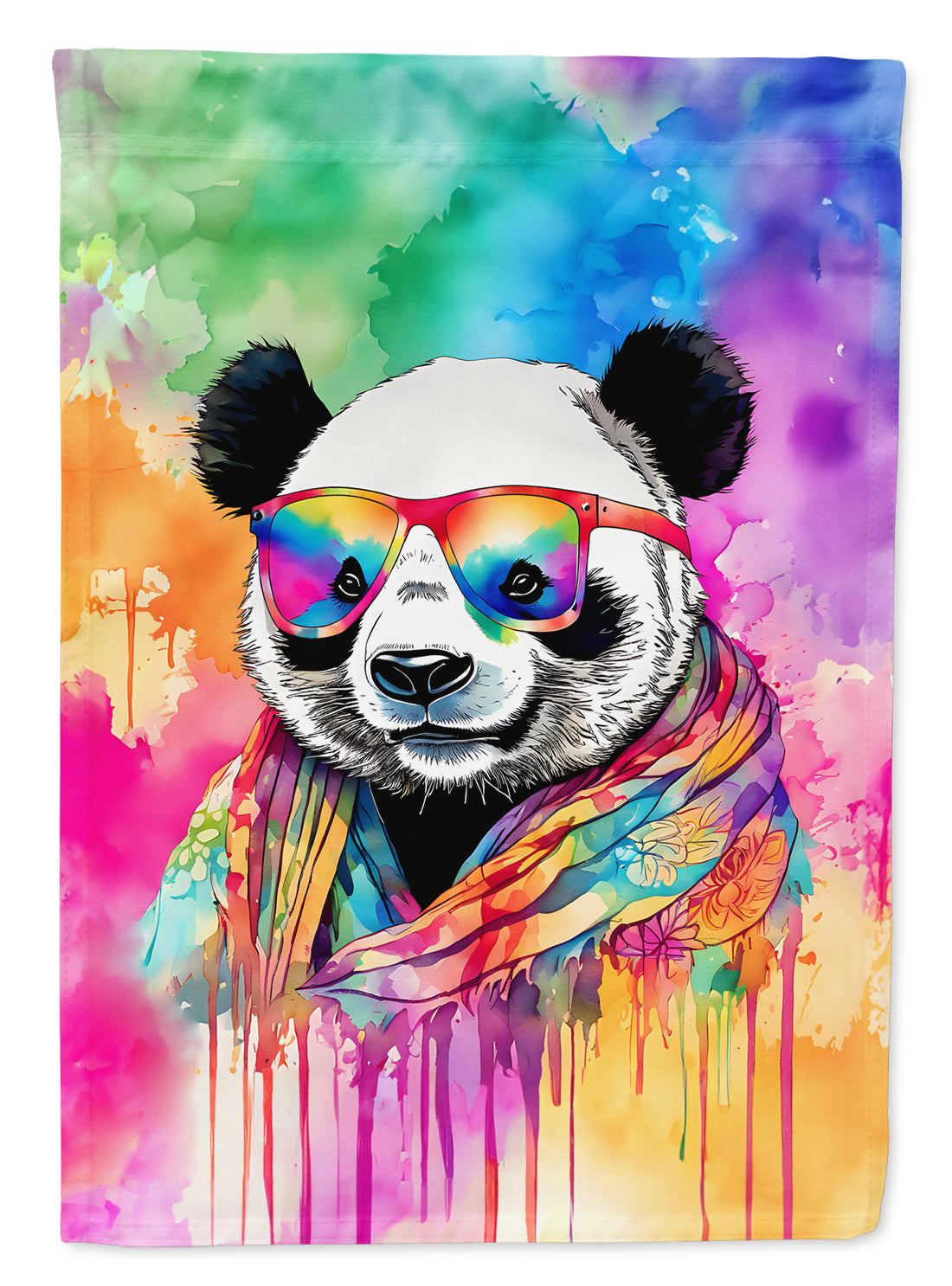Buy this Hippie Animal Panda Garden Flag