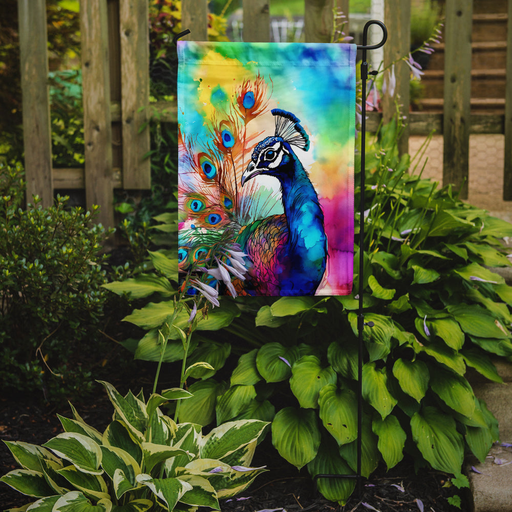 Buy this Hippie Animal Peacock Garden Flag