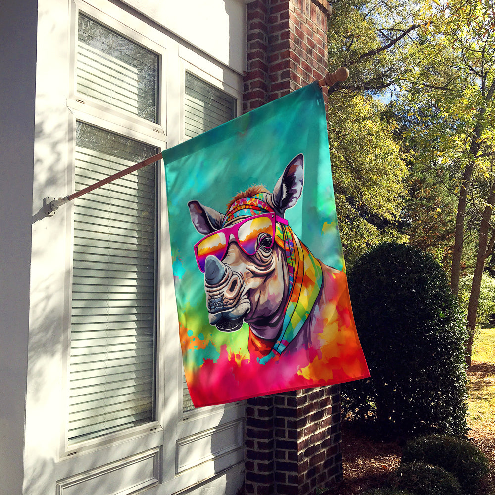 Buy this Hippie Animal Rhinoceros House Flag