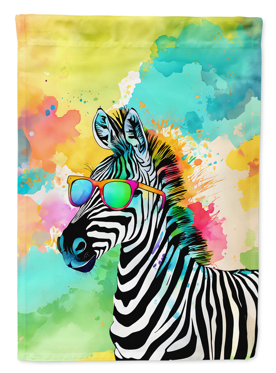 Buy this Hippie Animal Zebra Garden Flag