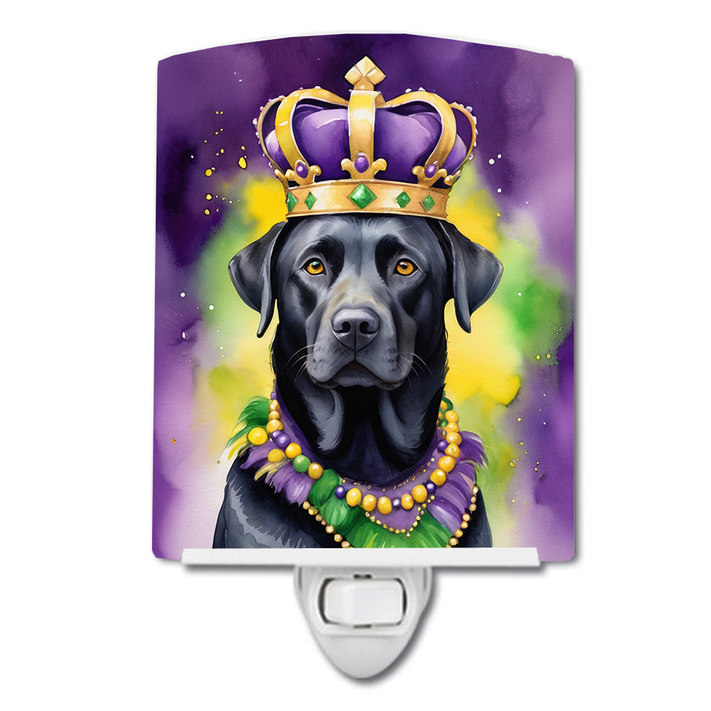 Buy this Labrador Retriever King of Mardi Gras Ceramic Night Light