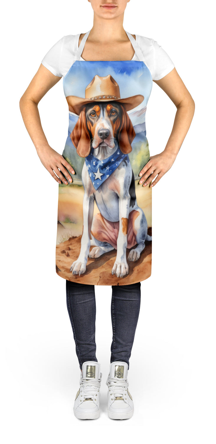 American English Coonhound Cowboy Welcome Apron