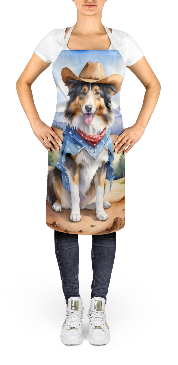 Buy this Collie Cowboy Welcome Apron