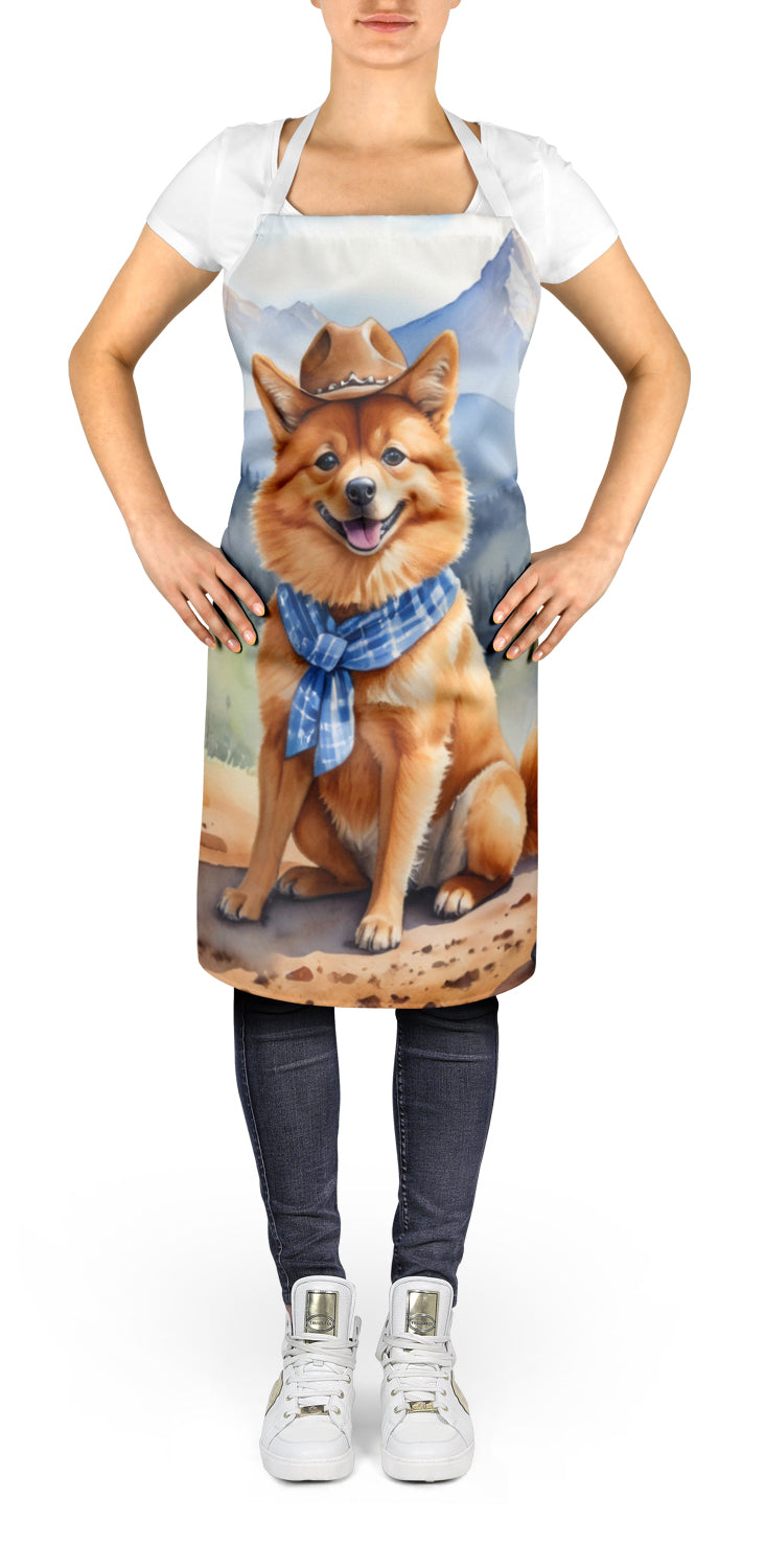 Buy this Finnish Spitz Cowboy Welcome Apron