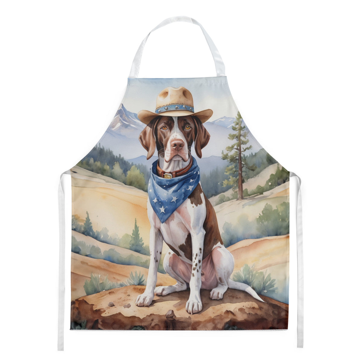 Buy this Pointer Cowboy Welcome Apron