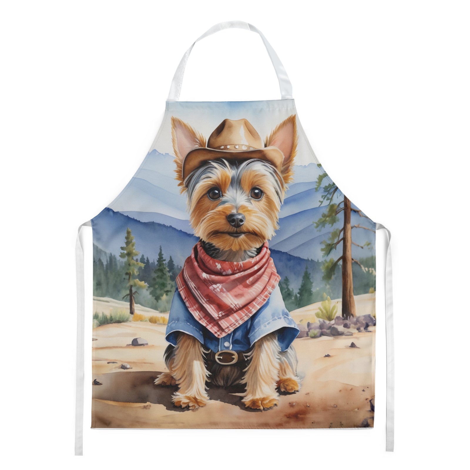 Buy this Silky Terrier Cowboy Welcome Apron
