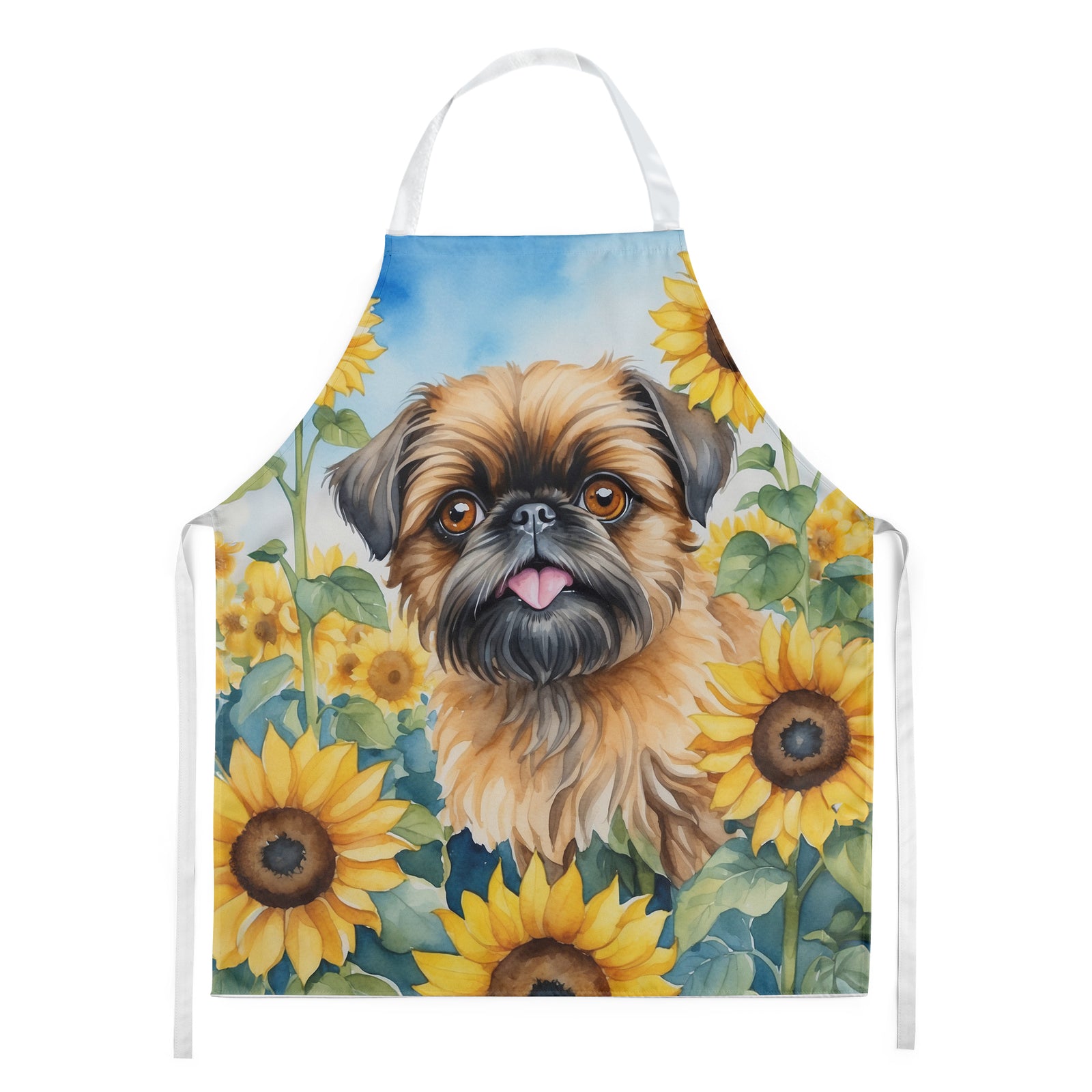 Buy this Brussels Griffon in Sunflowers Apron