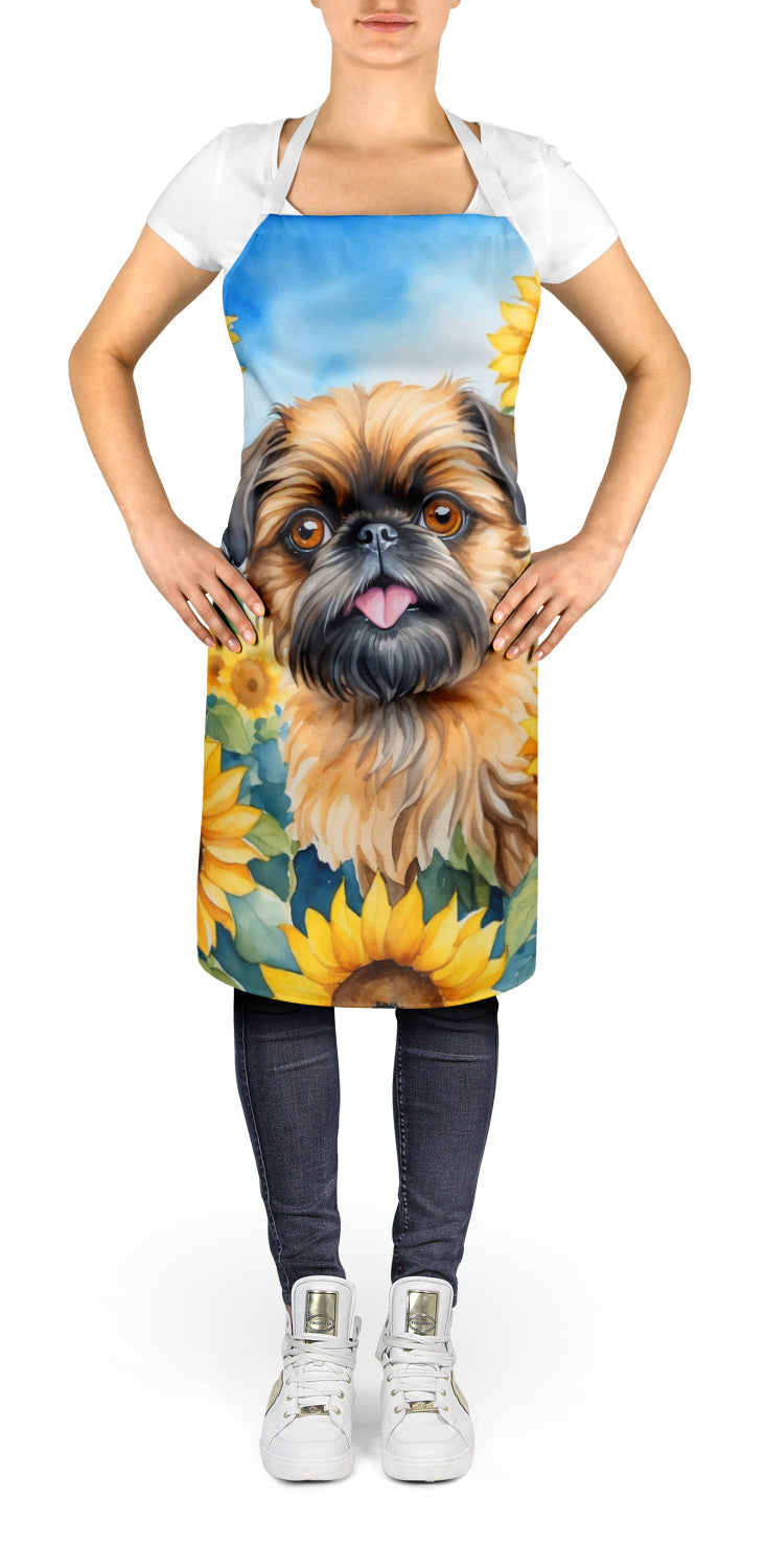 Buy this Brussels Griffon in Sunflowers Apron