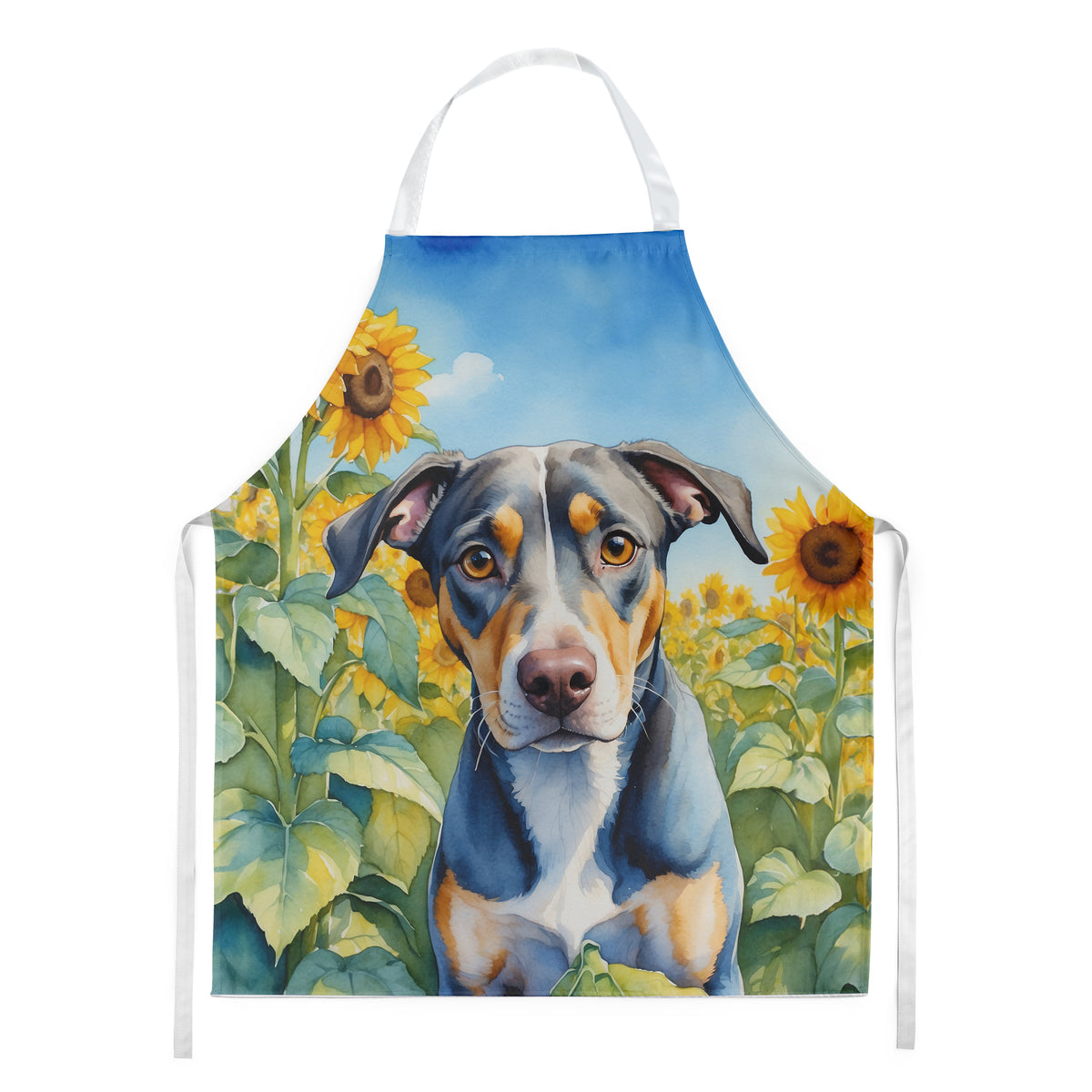 Buy this Catahoula in Sunflowers Apron