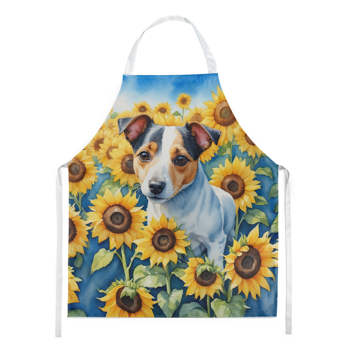 Buy this Jack Russell Terrier in Sunflowers Apron