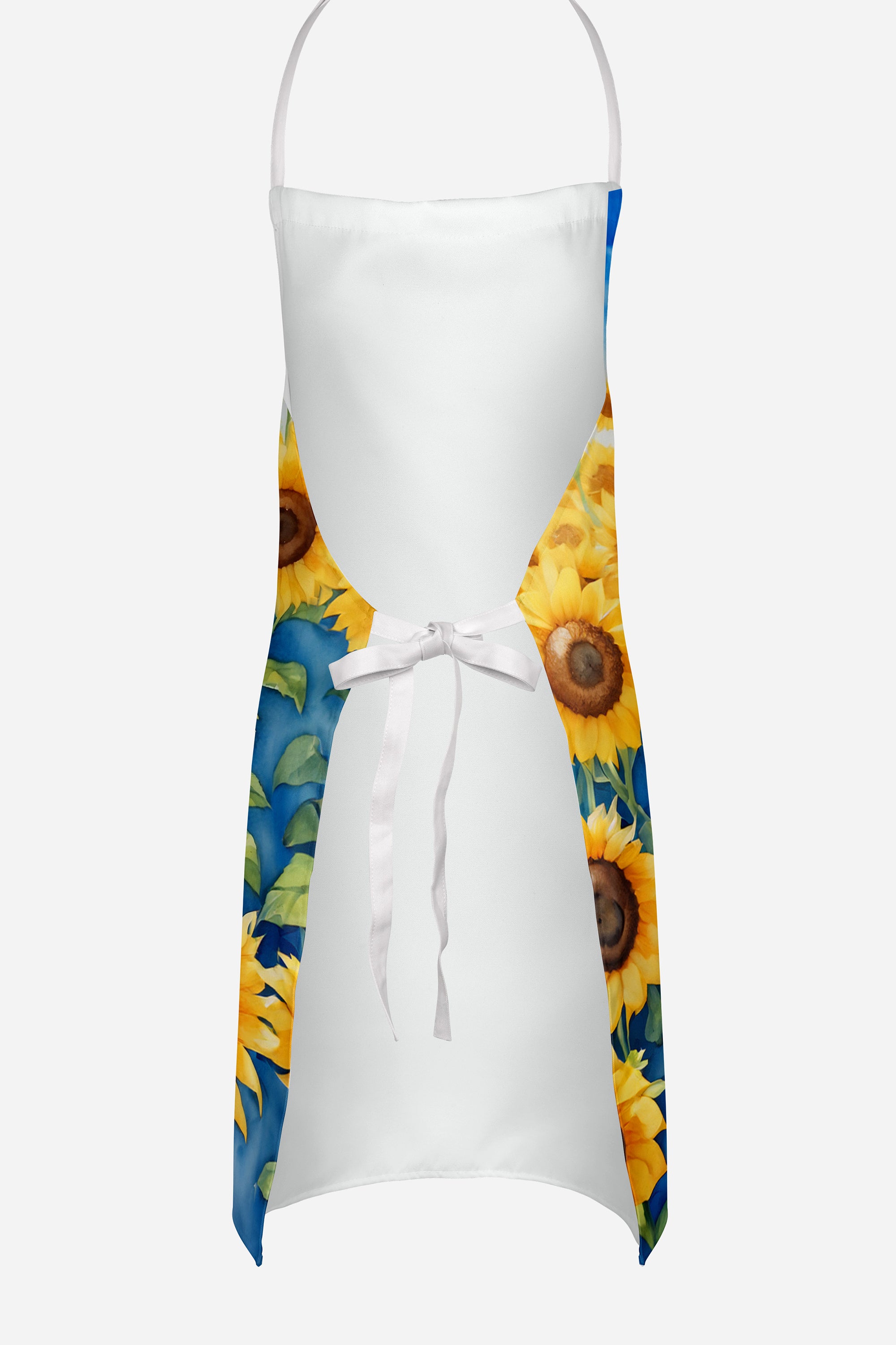 Jack Russell Terrier in Sunflowers Apron