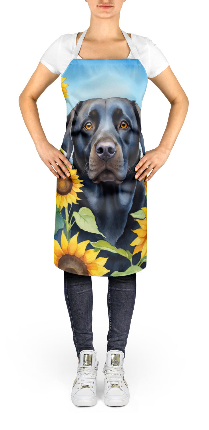 Buy this Labrador Retriever in Sunflowers Apron