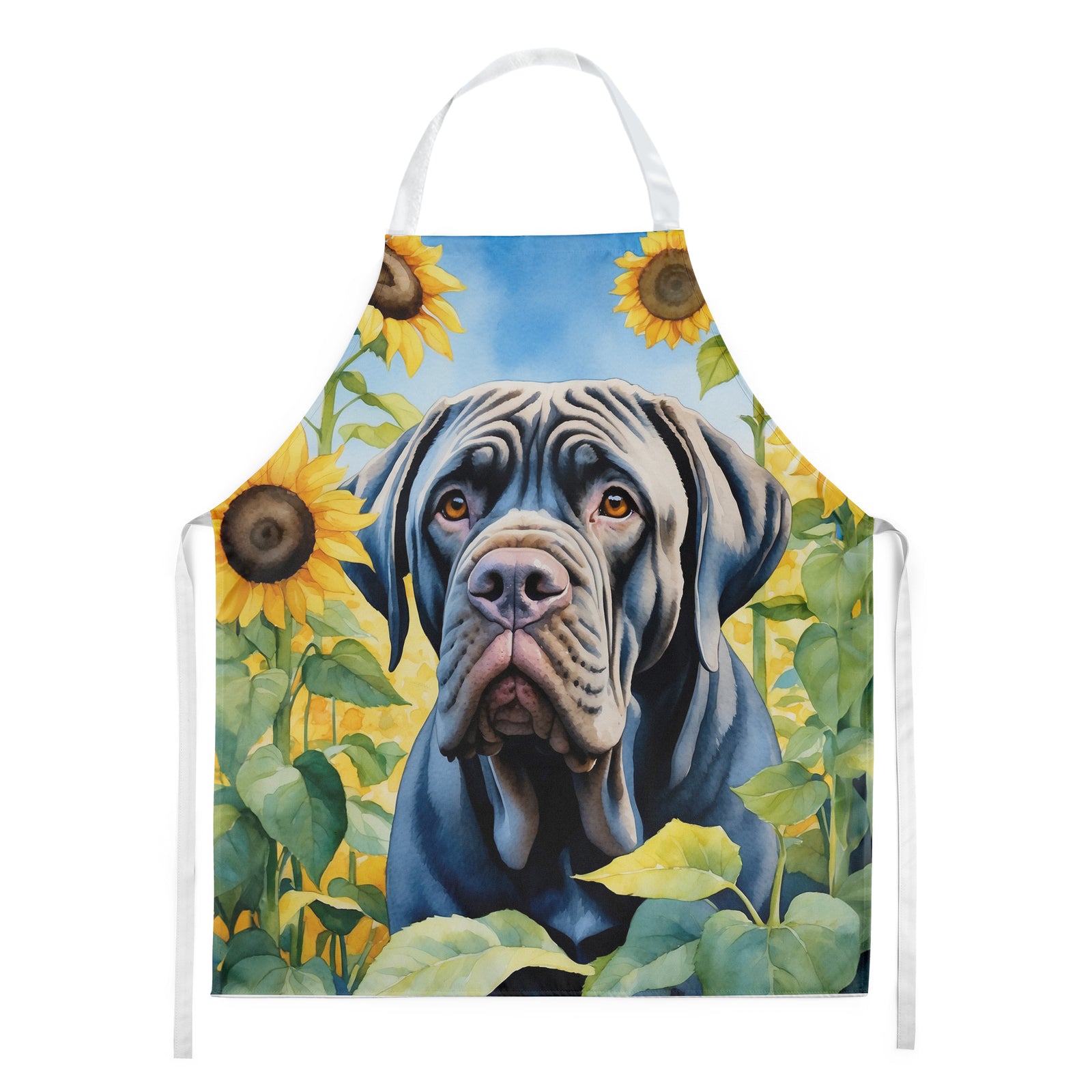 Buy this Neapolitan Mastiff in Sunflowers Apron