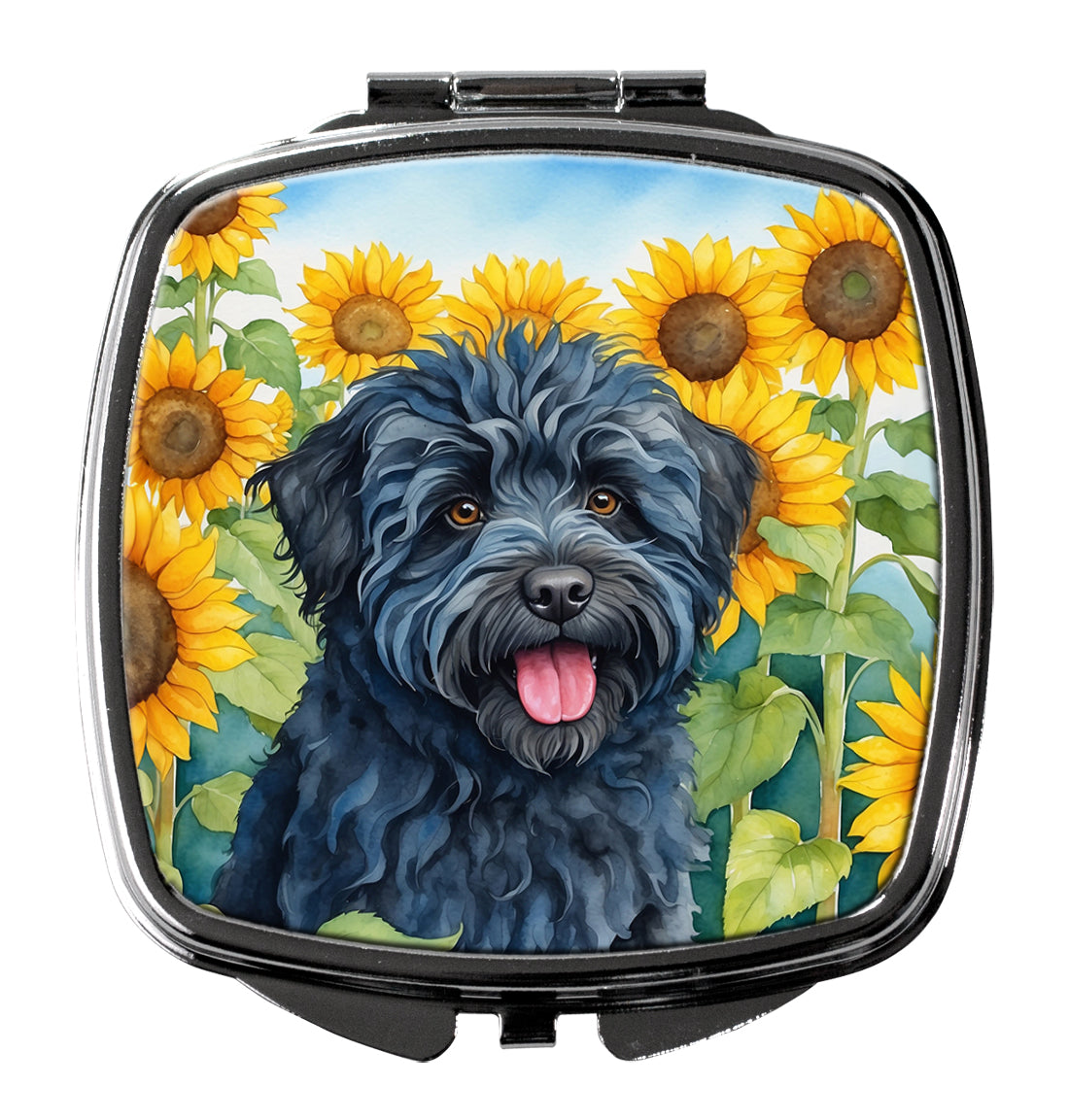 Buy this Puli in Sunflowers Compact Mirror