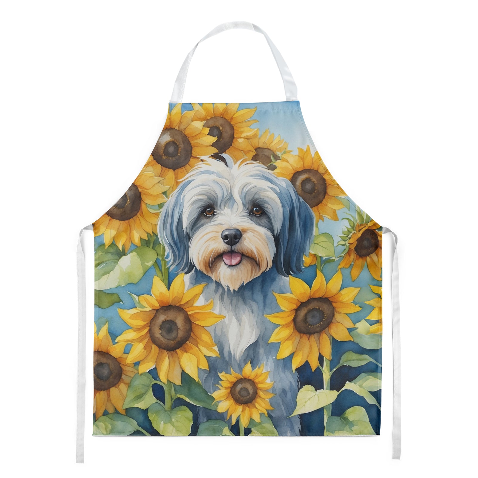 Buy this Tibetan Terrier in Sunflowers Apron
