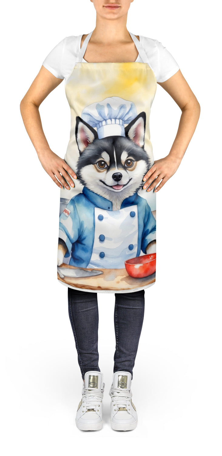 Caroline's Treasures Alaskan Klee Kai The Chef Apron – Artist-Designed Kitchen, BBQ & Craft Apron