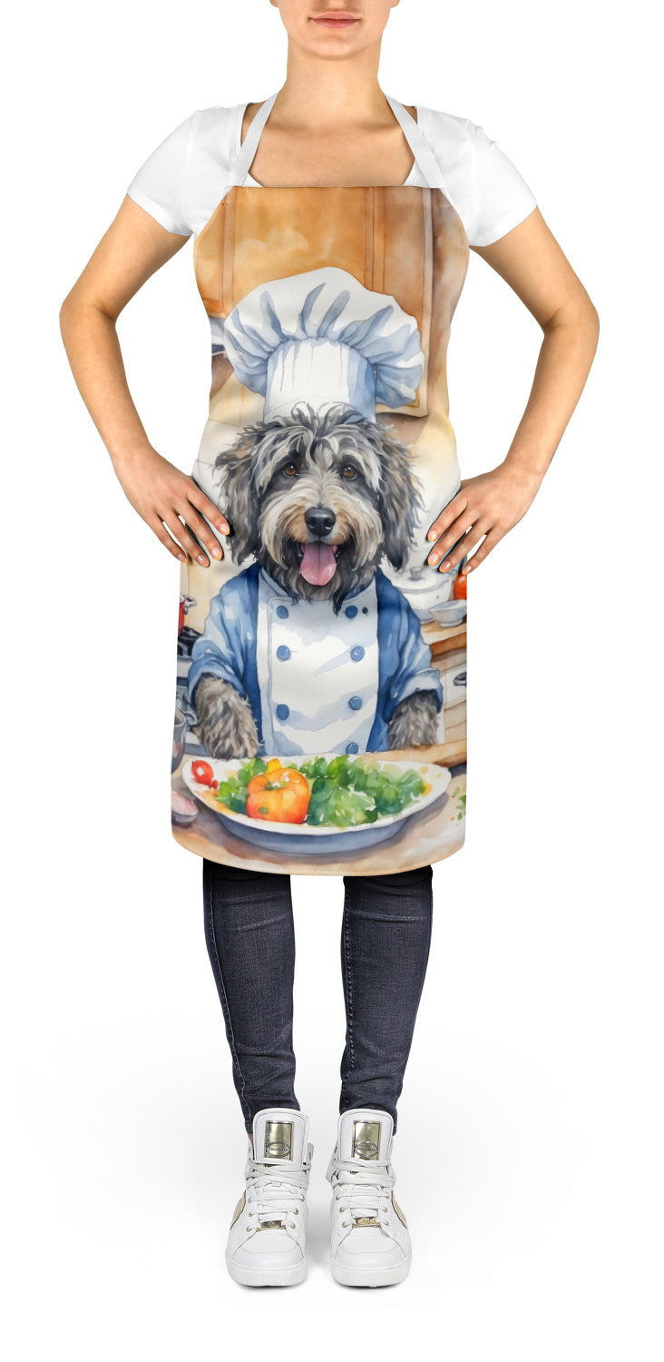 Caroline's Treasures Bergamasco Sheepdog The Chef Apron – Artist-Designed Kitchen, BBQ & Craft Apron