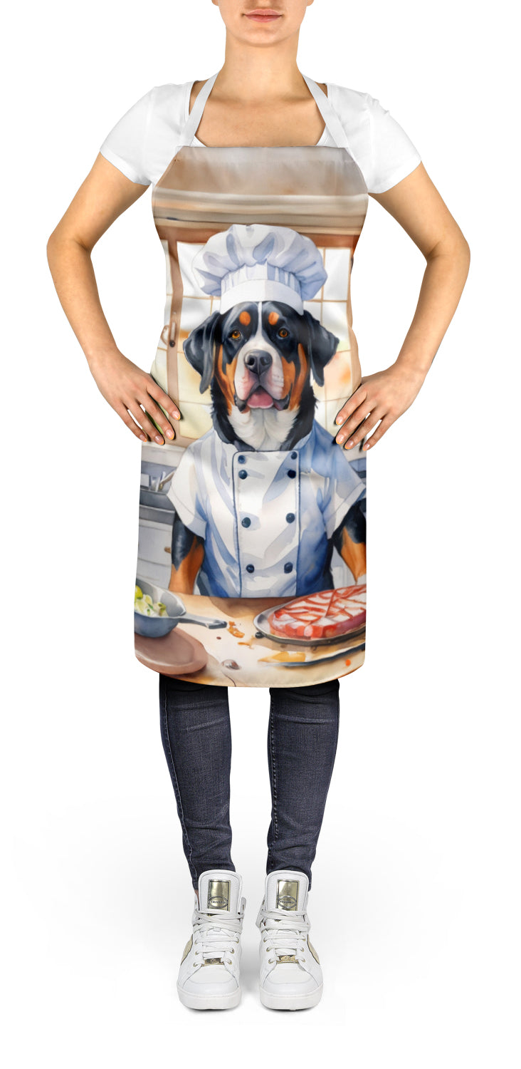 Greater Swiss Mountain Dog The Chef Apron