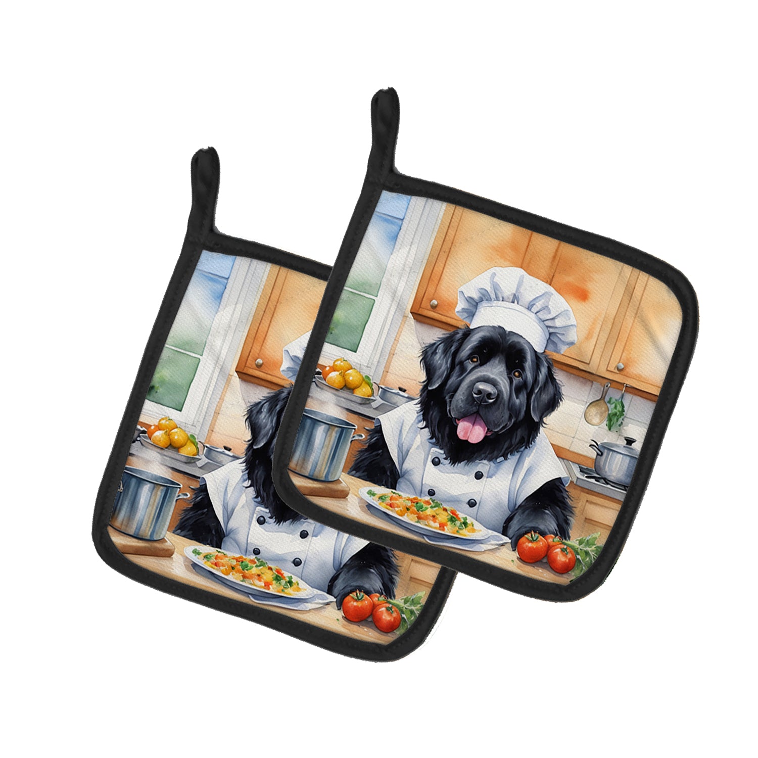 Buy this Newfoundland The Chef Pair of Pot Holders