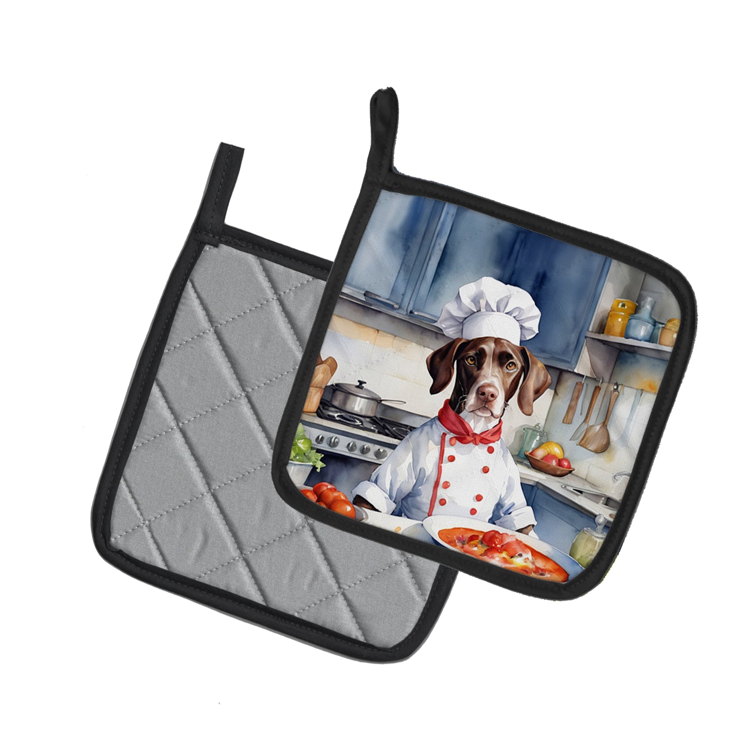 Pointer The Chef Pair of Pot Holders