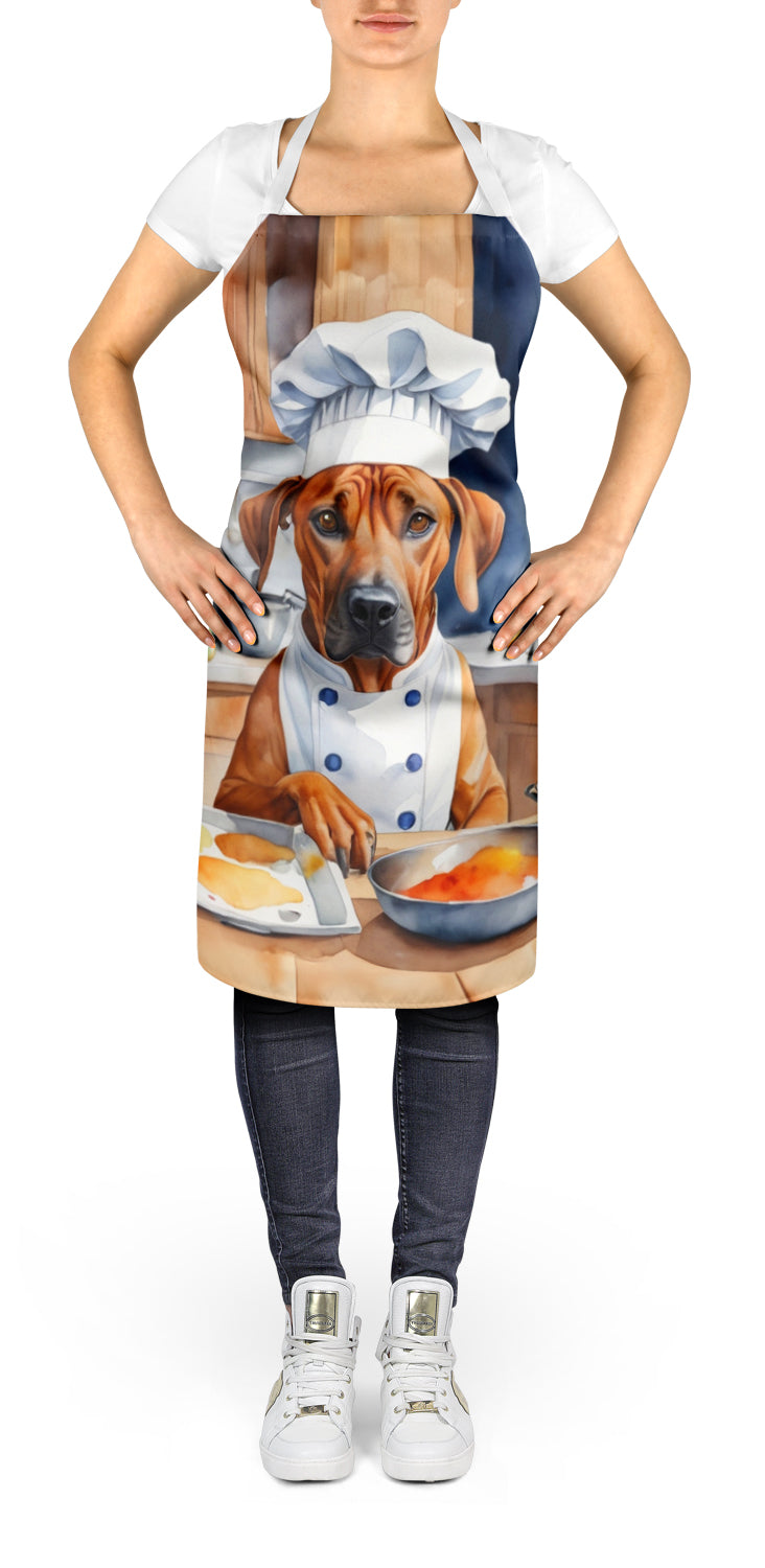 Caroline's Treasures Rhodesian Ridgeback The Chef Apron – Artist-Designed Kitchen, BBQ & Craft Apron