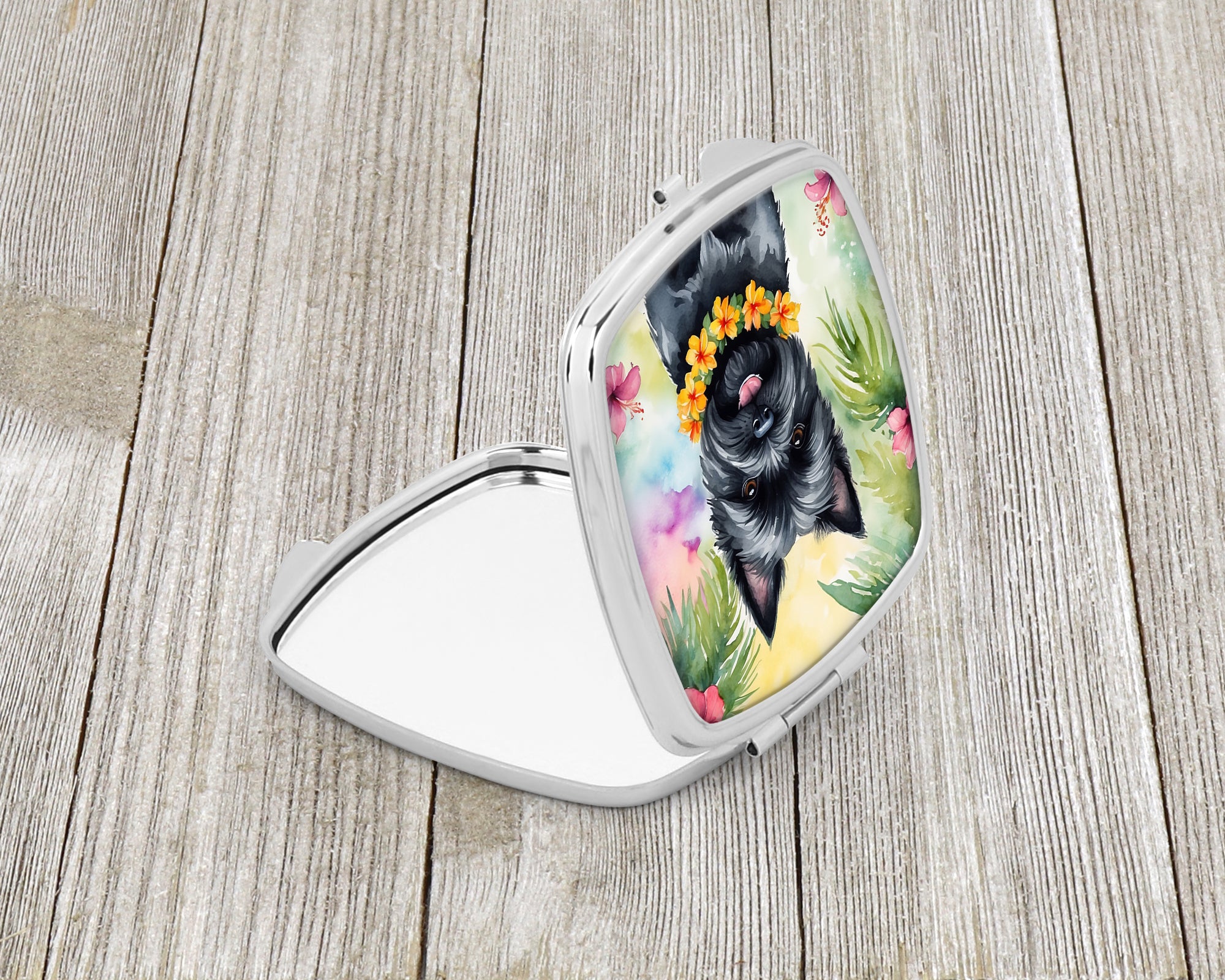 Buy this Cairn Terrier Luau Compact Mirror