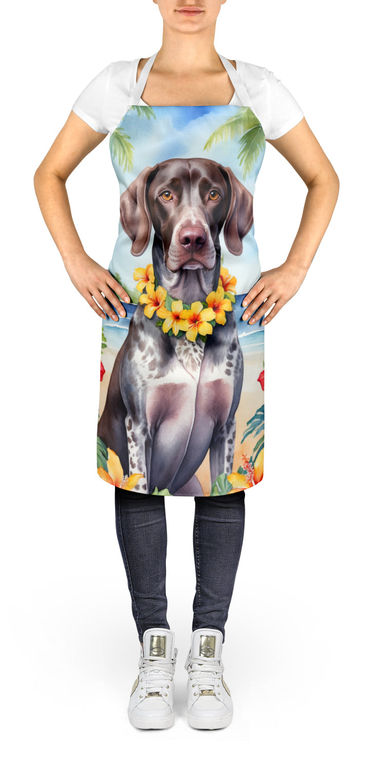 Buy this German Shorthaired Pointer Luau Apron