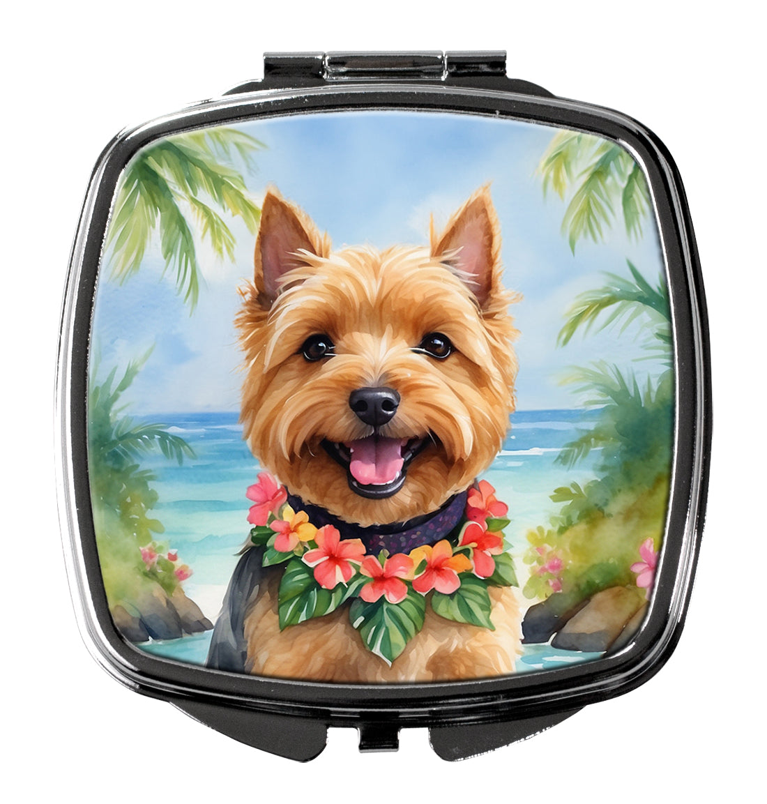 Buy this Norwich Terrier Luau Compact Mirror