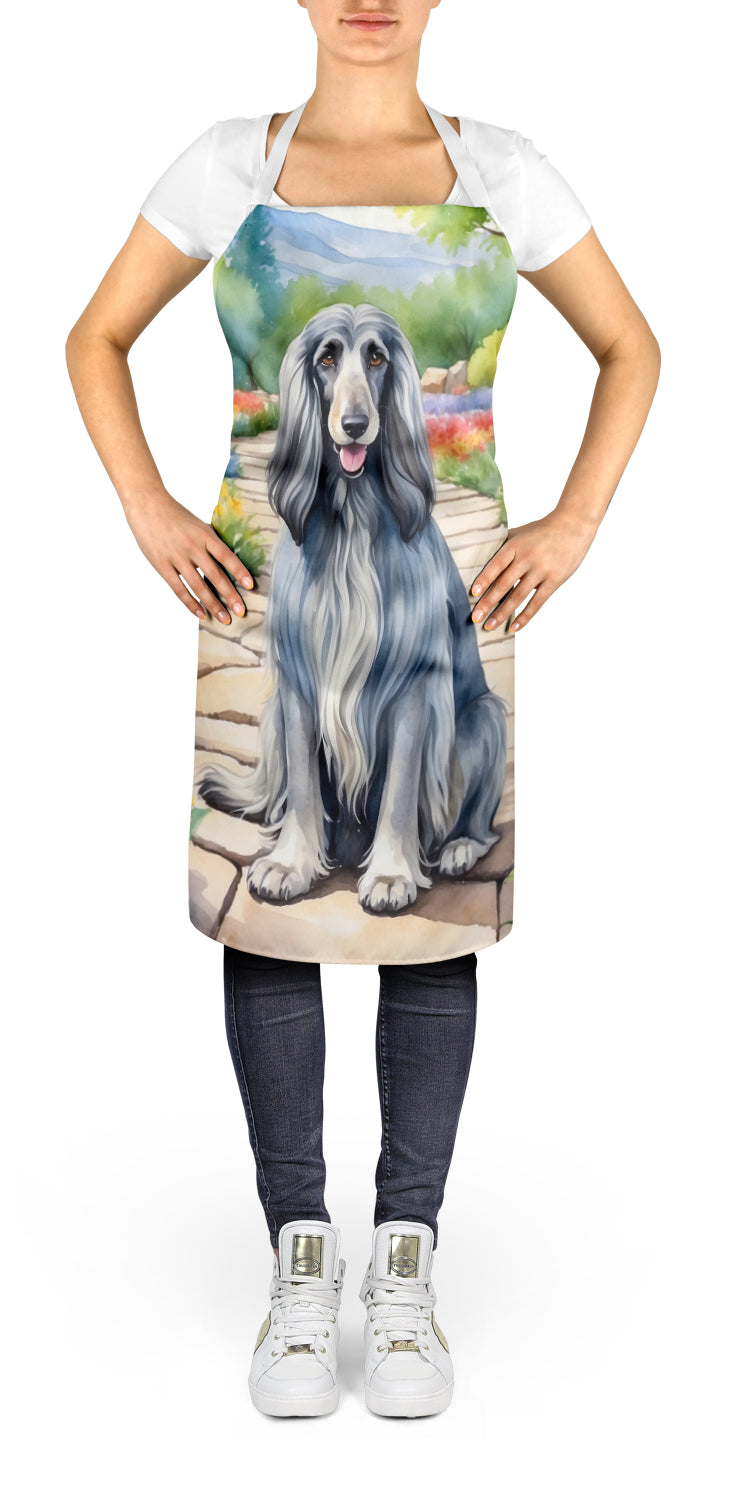 Buy this Afghan Hound Spring Garden Apron