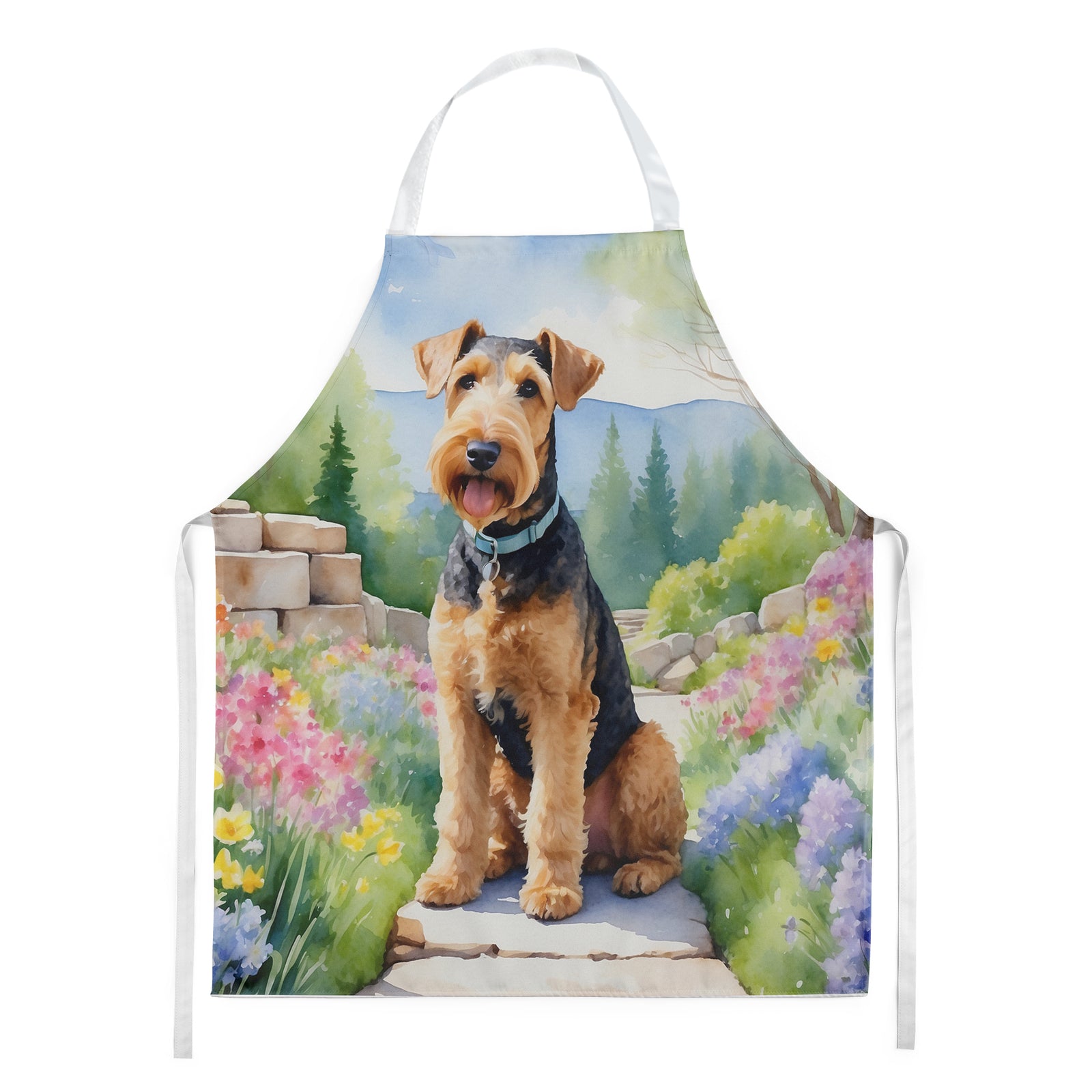Buy this Airedale Terrier Spring Garden Apron