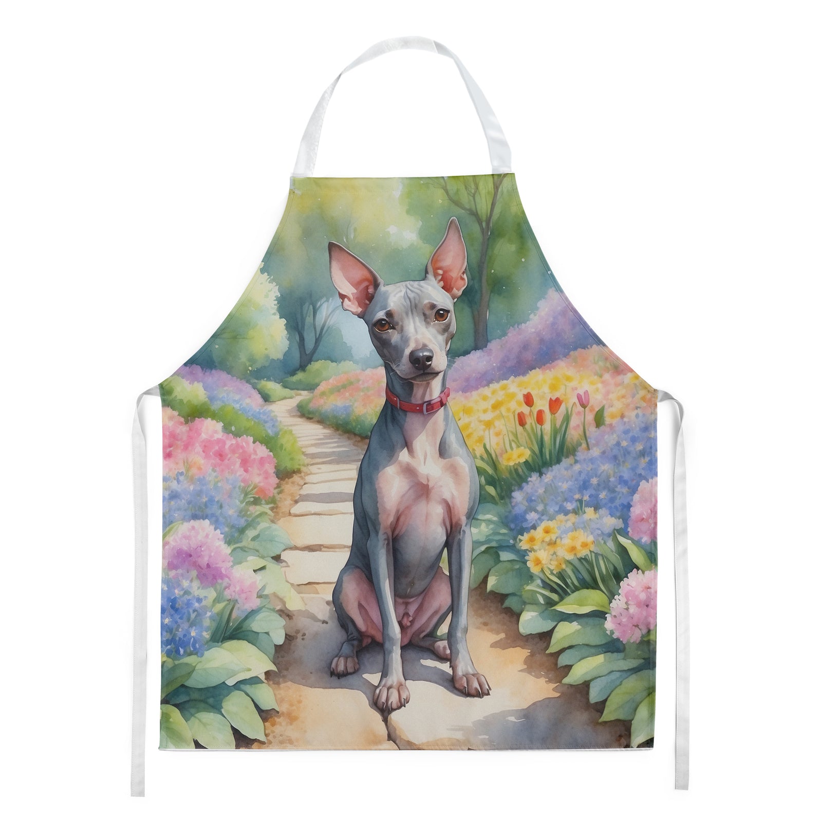 Buy this American Hairless Terrier Spring Garden Apron