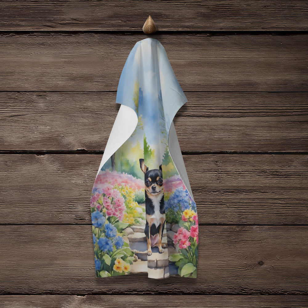 Chihuahua Spring Path Kitchen Towel