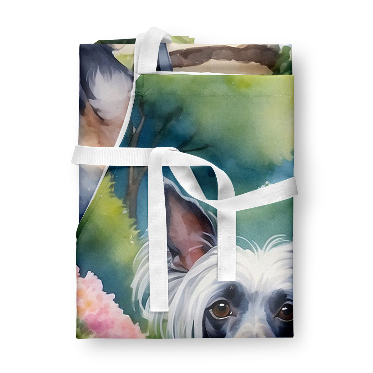 Chinese Crested Spring Path Apron