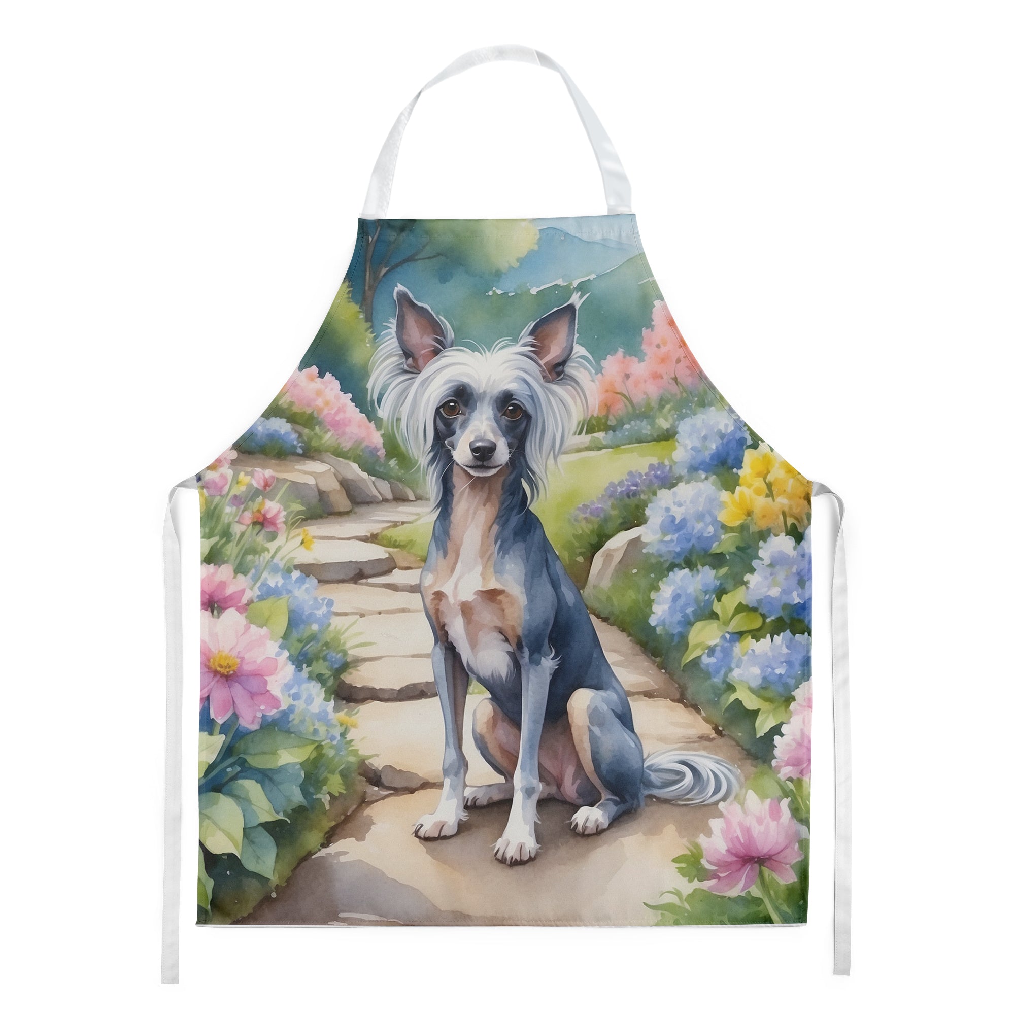 Buy this Chinese Crested Spring Path Apron