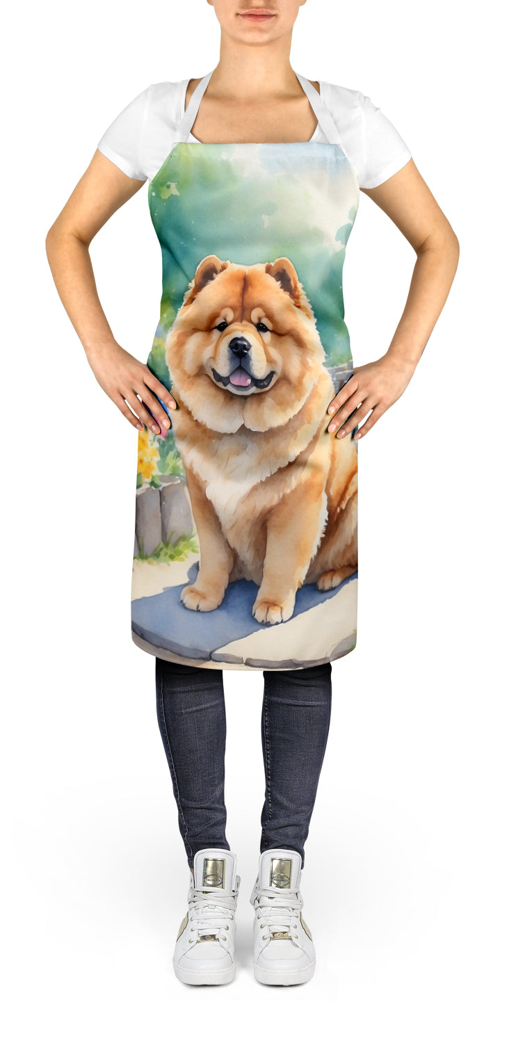 Chow Chow Spring Path Apron