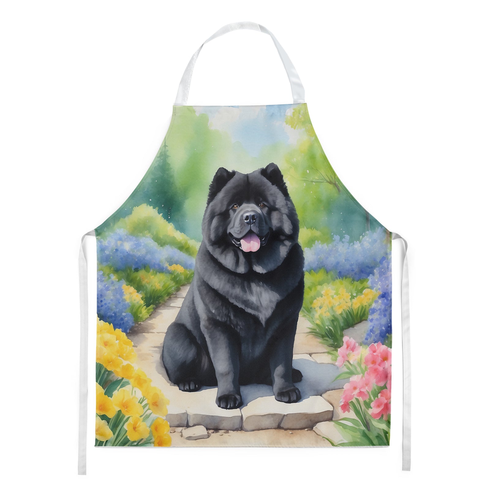 Buy this Chow Chow Spring Path Apron