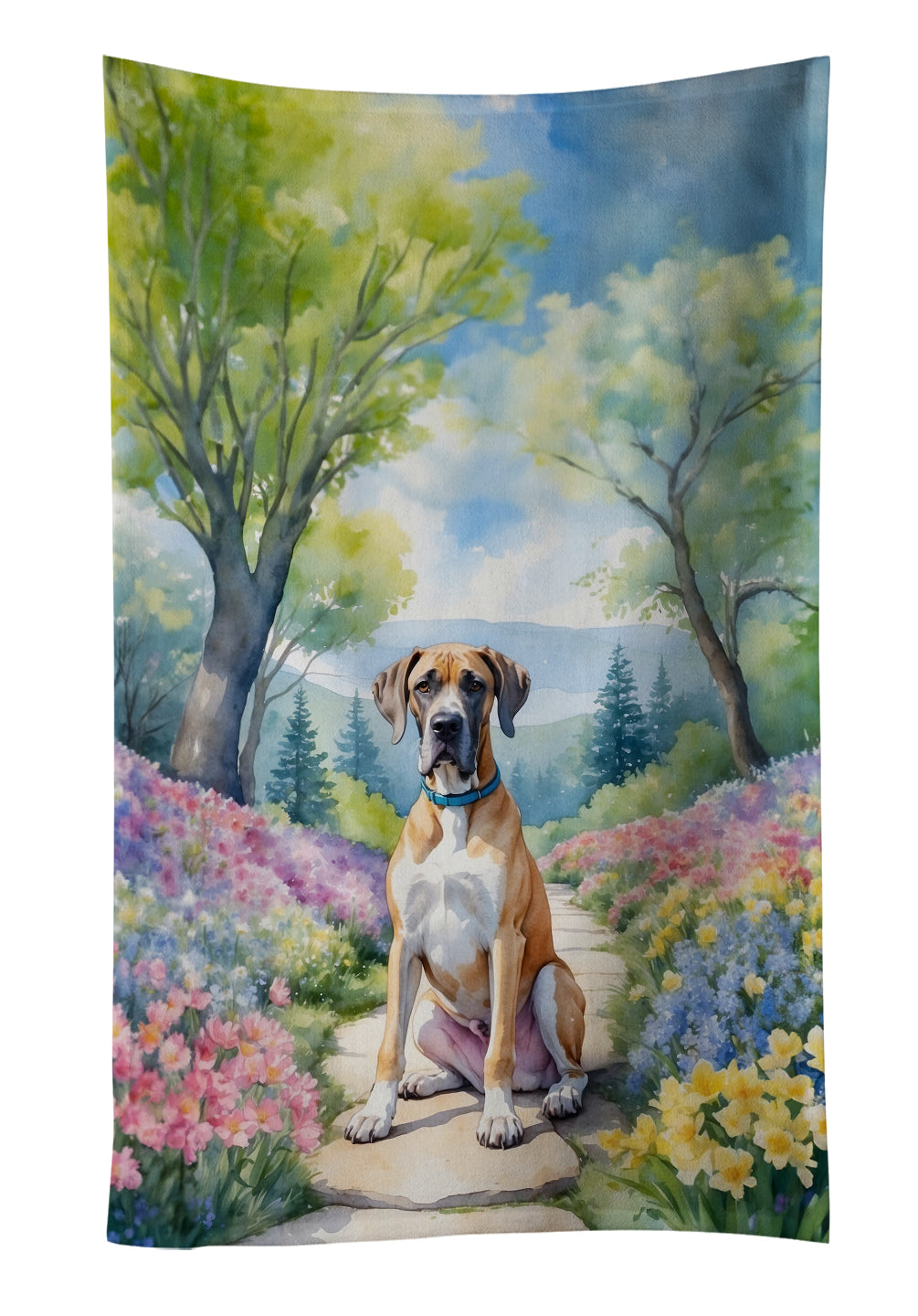 Buy this Great Dane Spring Path Kitchen Towel