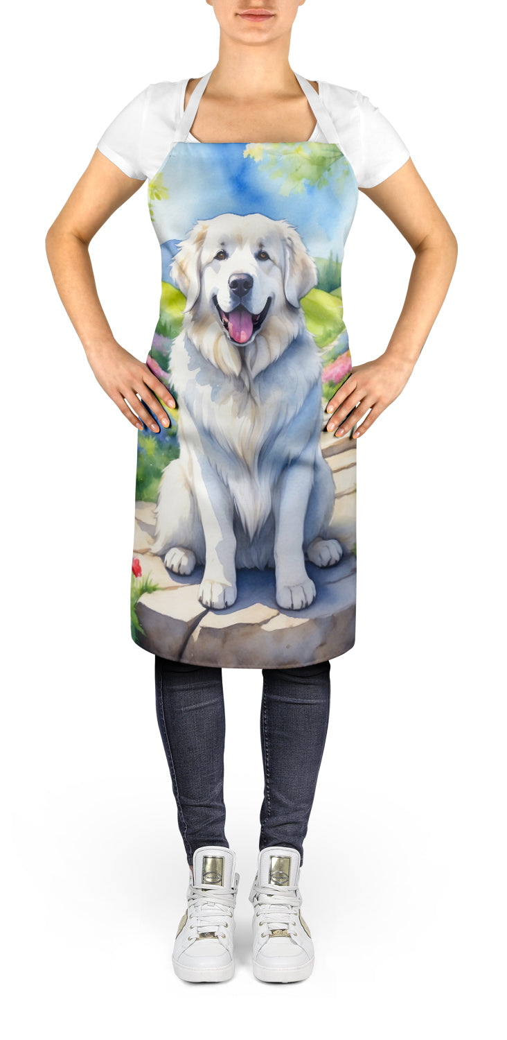Great Pyrenees Spring Path Apron