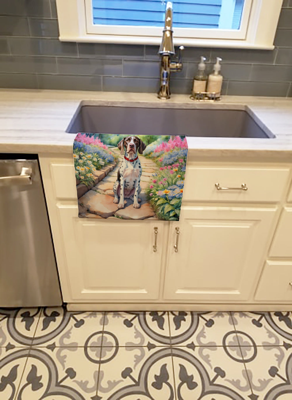 Buy this Pointer Spring Path Kitchen Towel