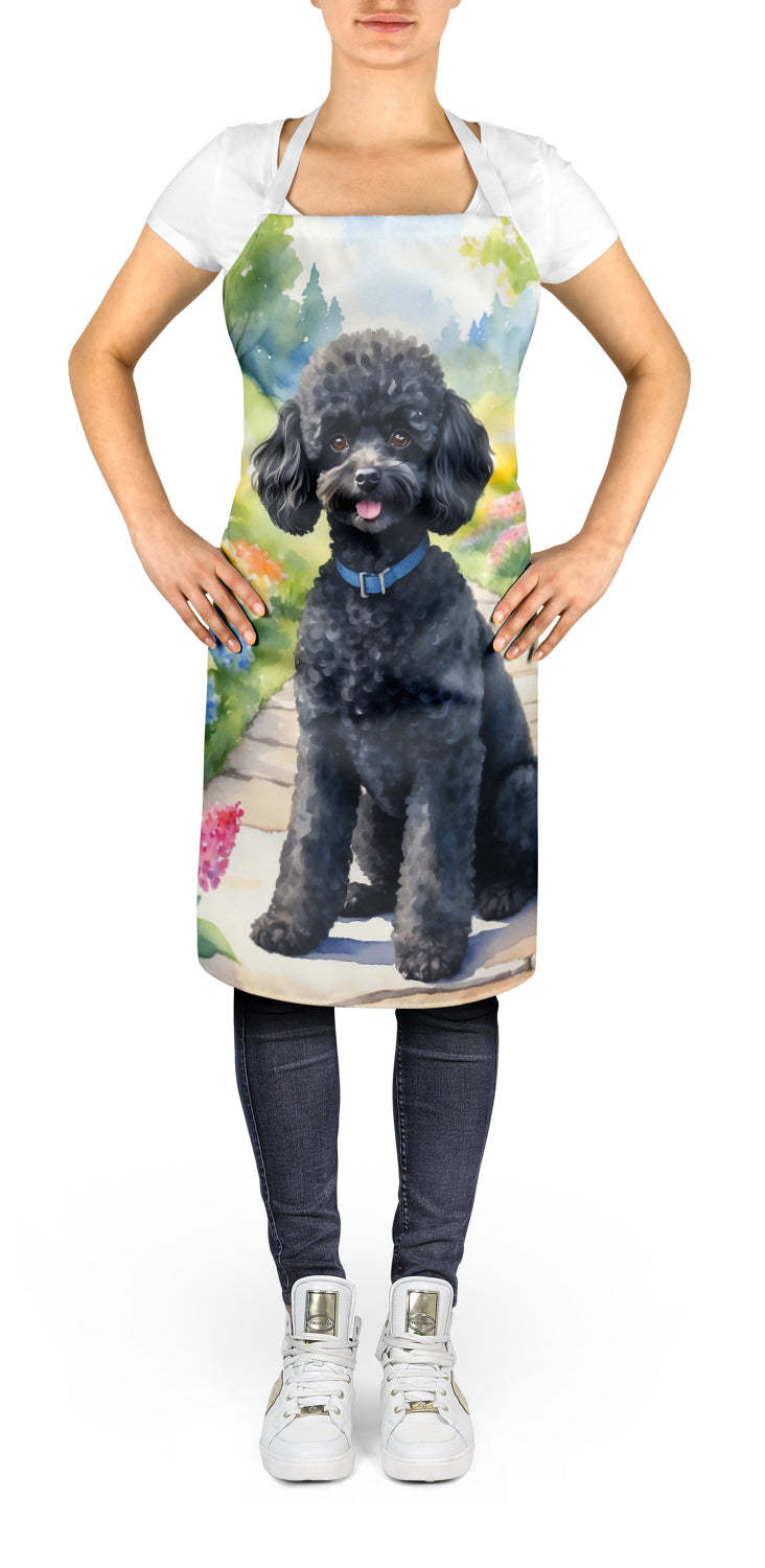 Buy this Black Poodle Spring Path Apron