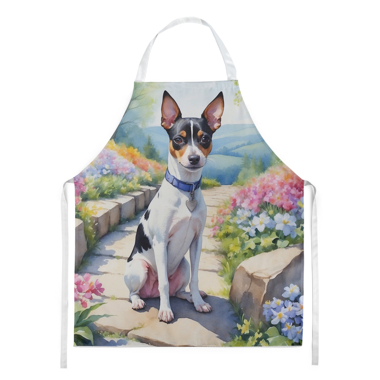 Buy this Rat Terrier Spring Path Apron