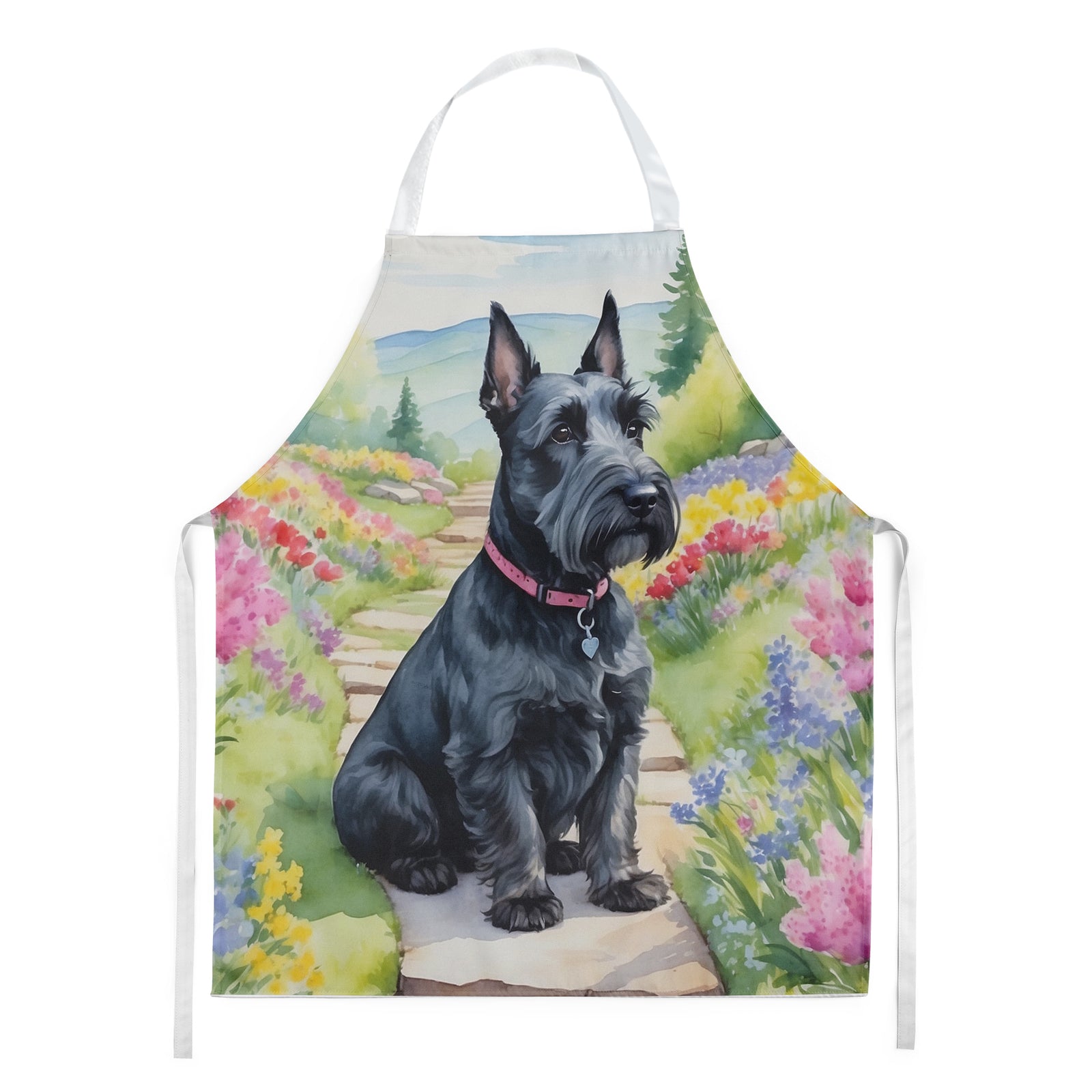 Buy this Scottish Terrier Spring Path Apron