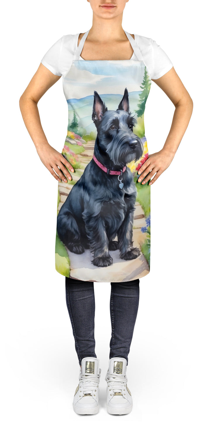Buy this Scottish Terrier Spring Path Apron