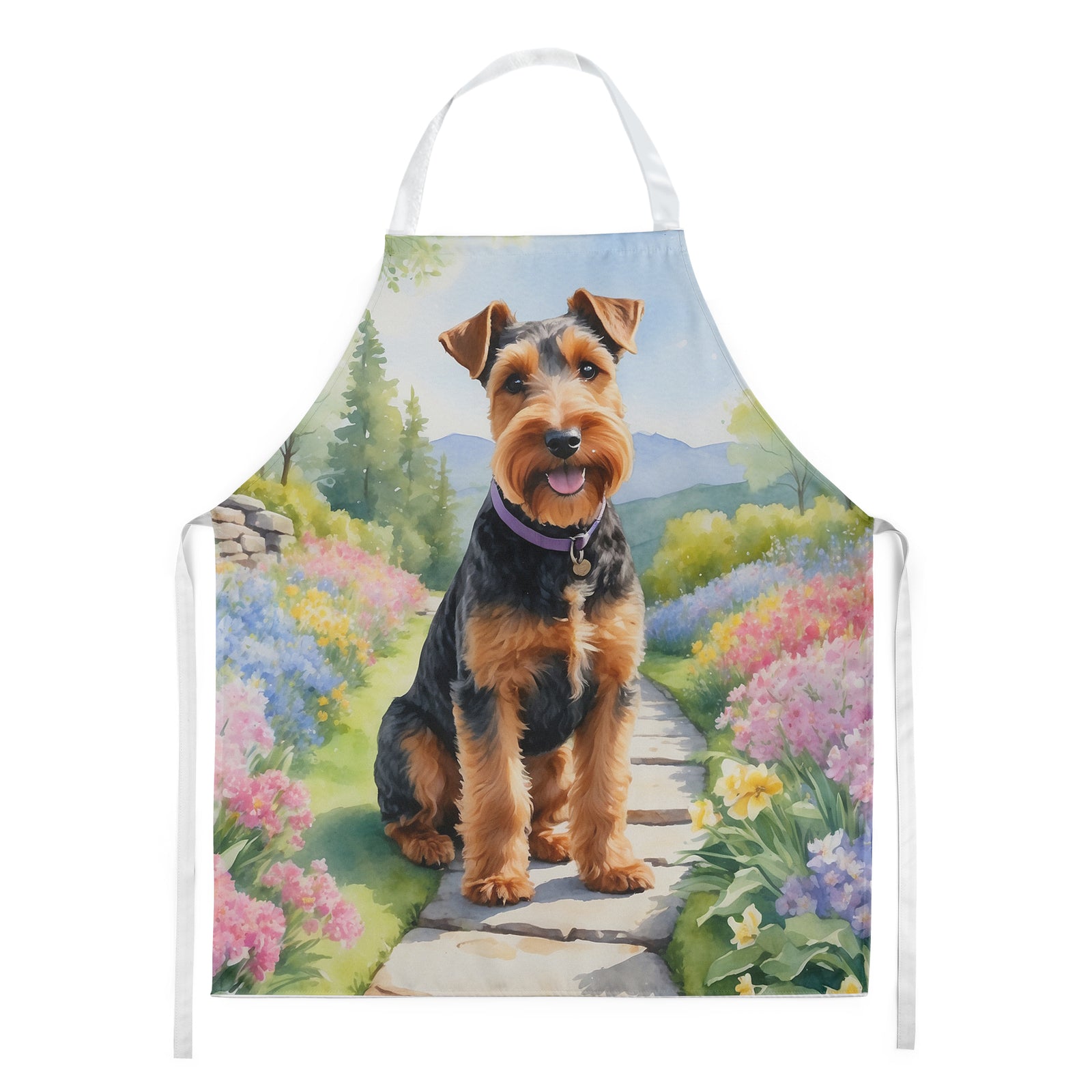 Buy this Welsh Terrier Spring Path Apron