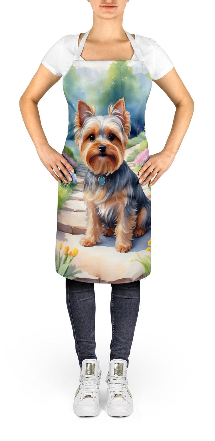 Yorkshire Terrier Spring Path Apron