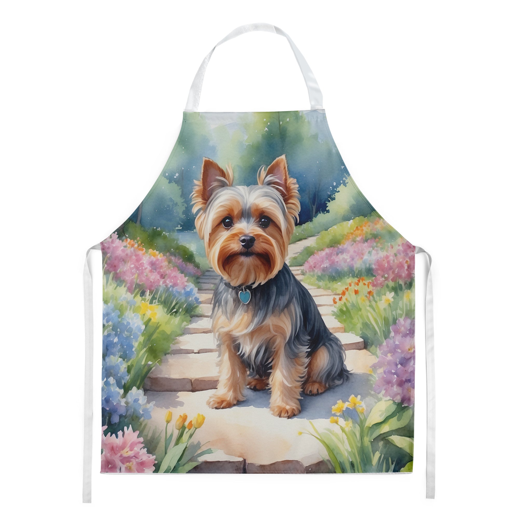 Buy this Yorkshire Terrier Spring Path Apron