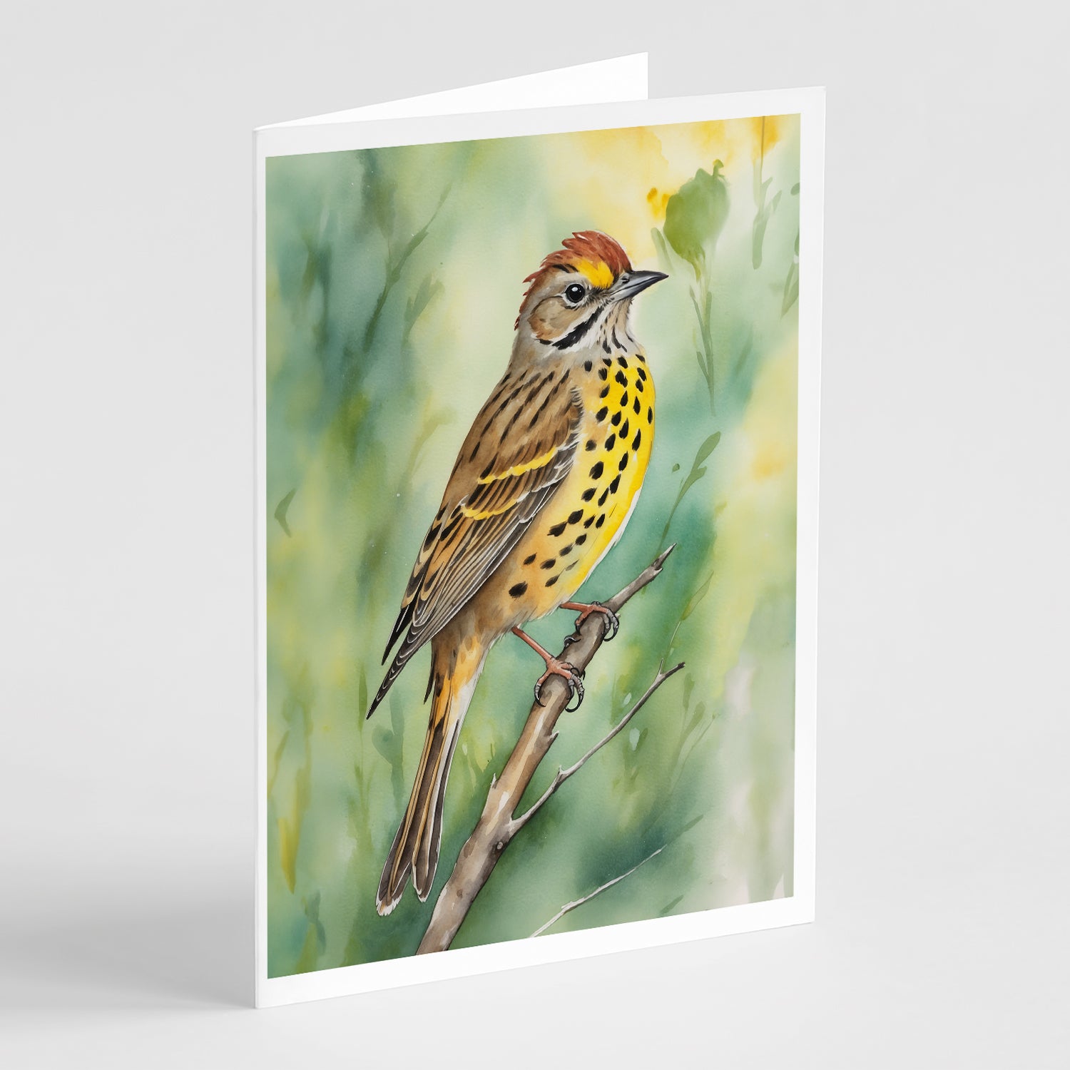 Caroline's Treasures Alabama Yellowhammer Greeting Cards - Blank Note Cards – 8-Pack of Artist-Designed Cards with Envelopes